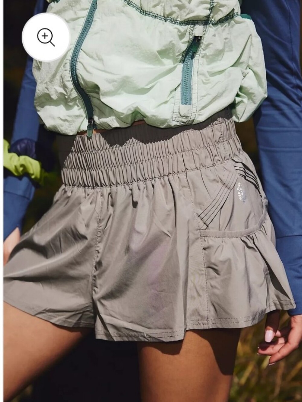 FREE PEOPLE FP MOVEMENT GET YOUR FLIRT ON SHORTS VIOLET NWT Med.